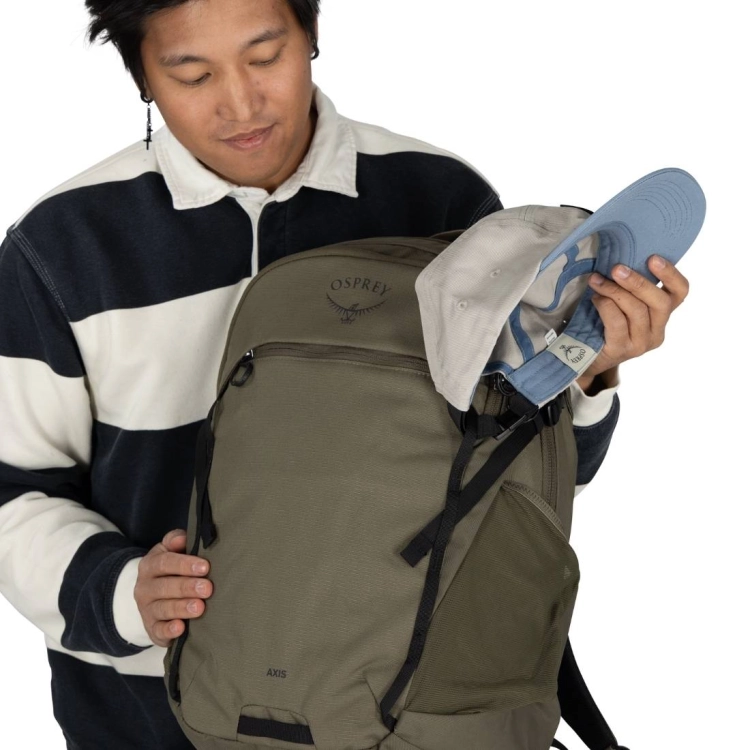 Plecak miejski na laptopa Osprey Axis 24 – Black Shale Grey