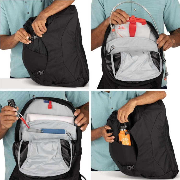 Plecak podróżny Osprey Farpoint 55 – Cascade Blue-Torrent Blue