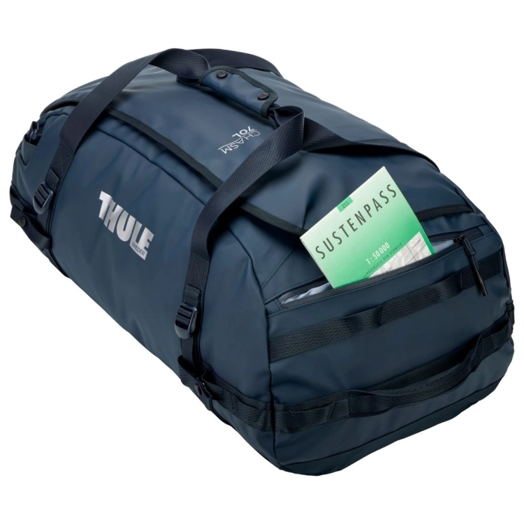 Duża torba podróżna Thule Chasm 70 l – Darkest Blue