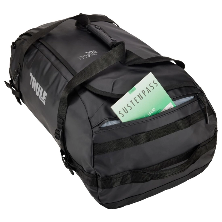 Duża torba podróżna Thule Chasm 70 l – Black