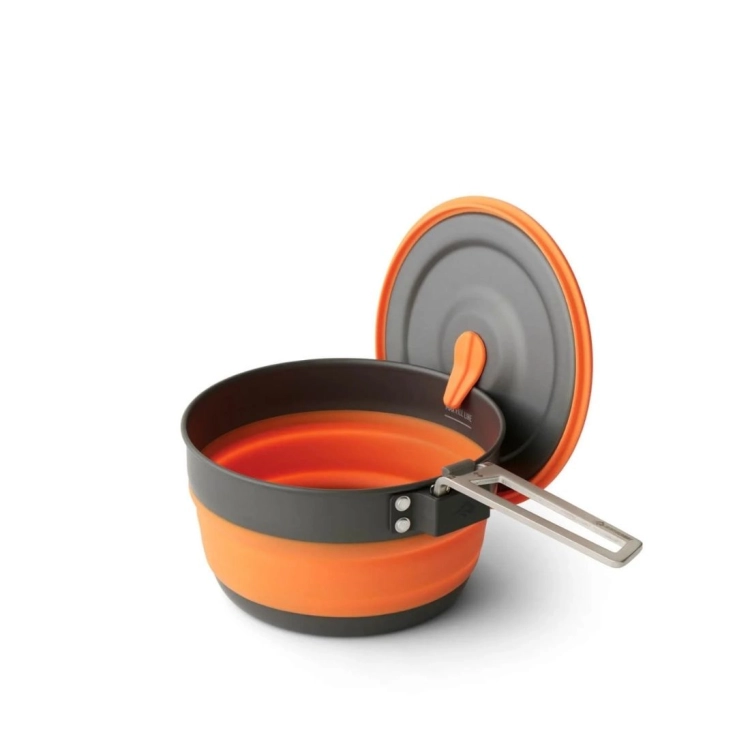 Zestaw naczyń Sea To Summit Frontier Ultralight Collapsible 1L Pot Cook Set