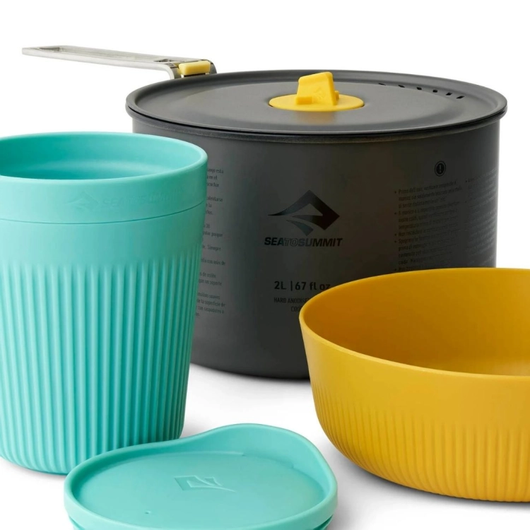 Zestaw naczyń Sea To Summit Frontier Ultralight 2L Pot Cook Set