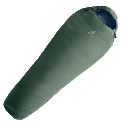 Dwusezonowy śpiwór syntetyczny Deuter Orbit REGULAR 0C/32F - Ivy-Ink