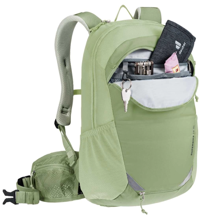 Damski plecak rowerowy Deuter Superbike 16 SL - Grove-Mineral