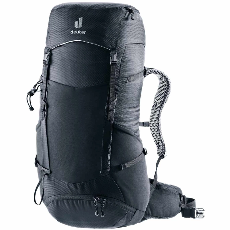 Dwukomorowy plecak dla wysokich Deuter Futura 34 EL - Black
