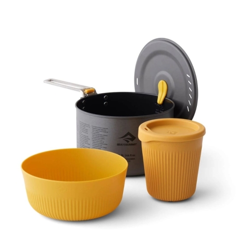 Zestaw naczyń Sea To Summit Frontier Ultralight 1,3L Pot Cook Set 3 PC