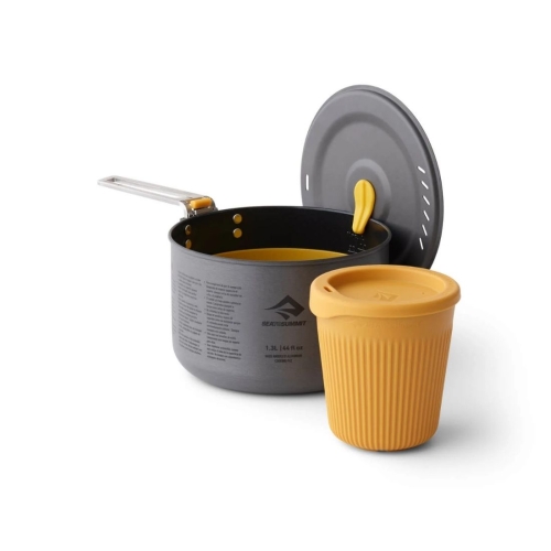 Zestaw naczyń Sea To Summit Frontier Ultralight 1,3L Pot Cook Set 3 PC