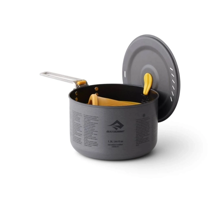 Zestaw naczyń Sea To Summit Frontier Ultralight 1,3L Pot Cook Set 3 PC