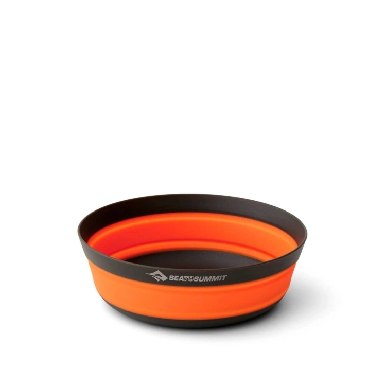 Silikonowa miska składana Sea To Summit Frontier Ultralight Collapsible Bowl M – Orange