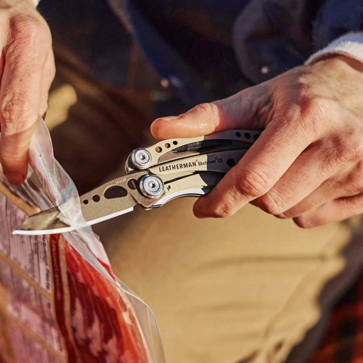 Multitool Leatherman Skeletool CX - Sandstorm