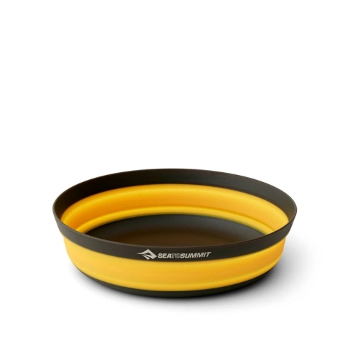 Silikonowa miska składana Sea To Summit Frontier Ultralight Collapsible Bowl L – Sulphur Yellow