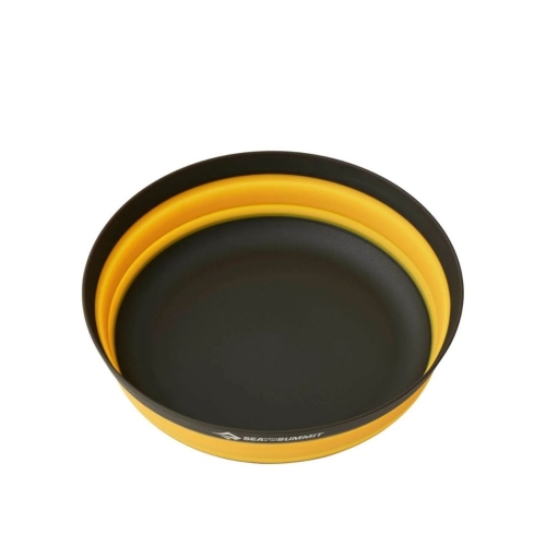 Silikonowa miska składana Sea To Summit Frontier Ultralight Collapsible Bowl L – Sulphur Yellow