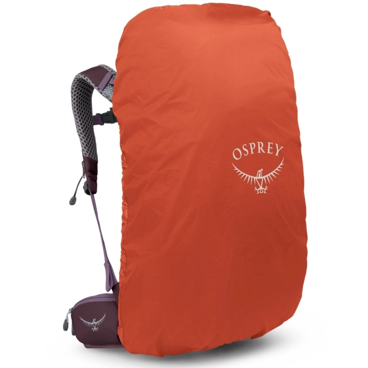 Dwukomorowy plecak damski Osprey Sirrus 36 – Purple Dusk