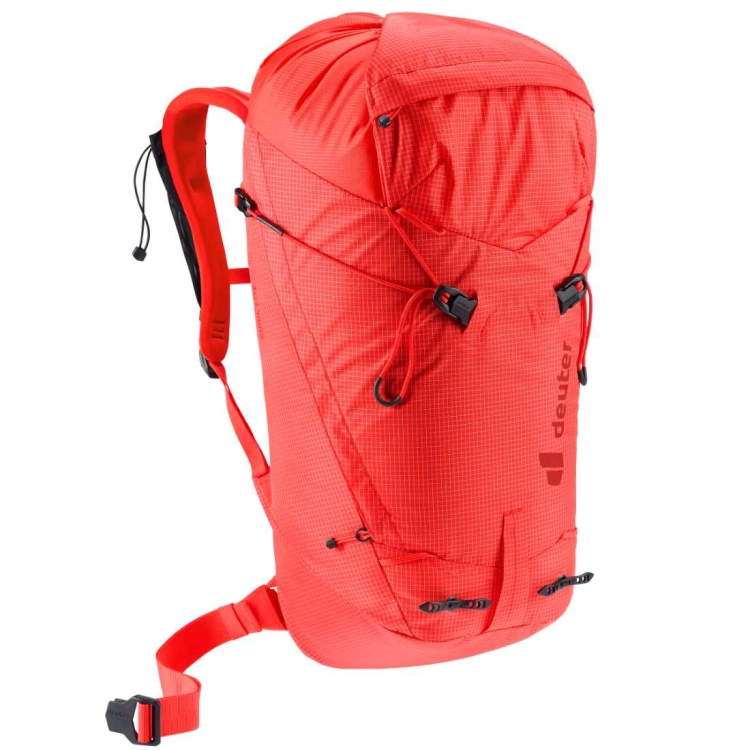 Damski plecak alpinistyczny Deuter Guide Lite 22 SL – Poppy-Crimson