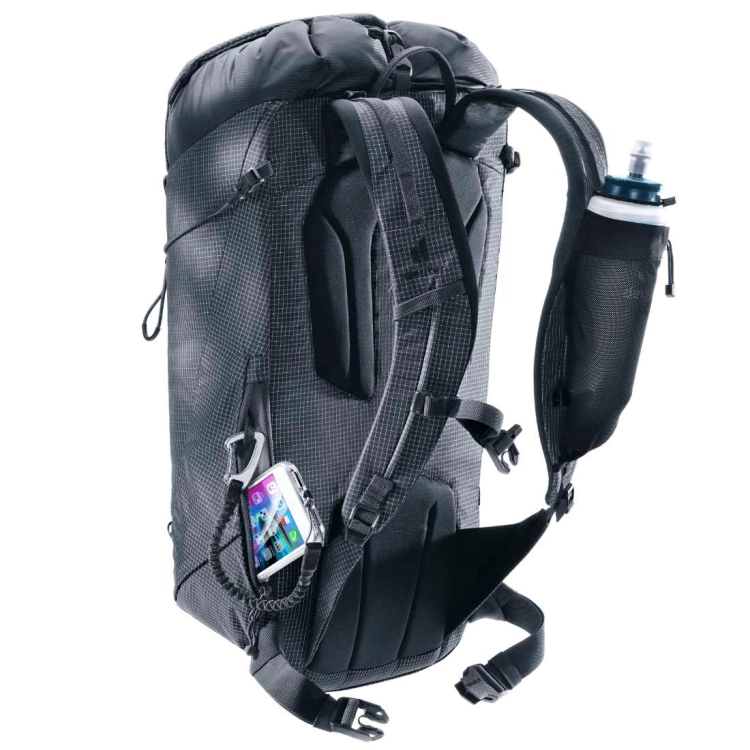 Lekki plecak wspinaczkowy Deuter Guide Lite 24 – Black