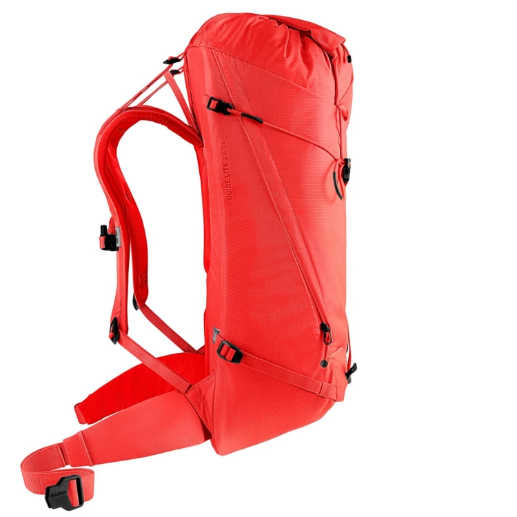 Damski plecak alpinistyczny Deuter Guide Lite 28 SL – Poppy-Crimson