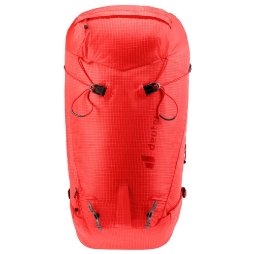 Lekki plecak wspinaczkowy Deuter Guide Lite 30 – Poppy-Crimson