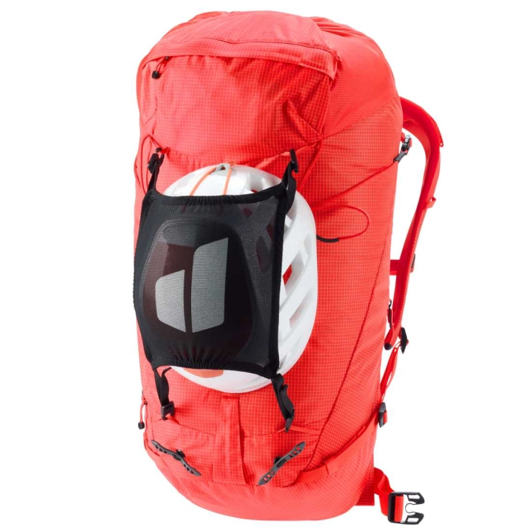 Lekki plecak wspinaczkowy Deuter Guide Lite 30 – Poppy-Crimson