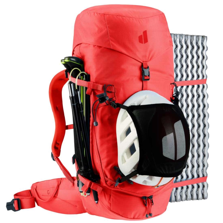 Damski plecak alpinistyczny Deuter Guide 32+6 SL – Poppy-Crimson