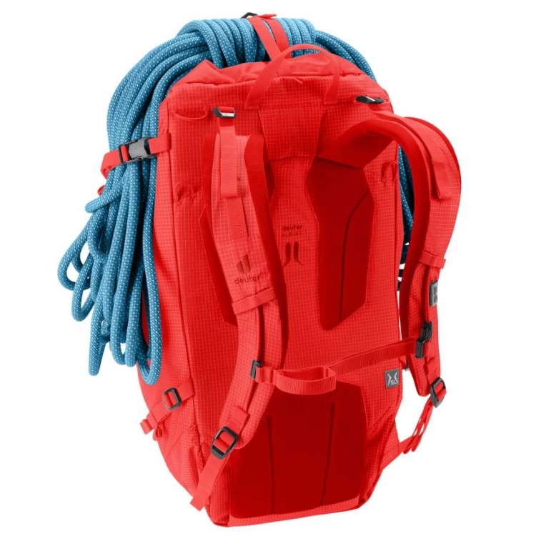 Damski plecak alpinistyczny Deuter Guide 32+6 SL – Poppy-Crimson