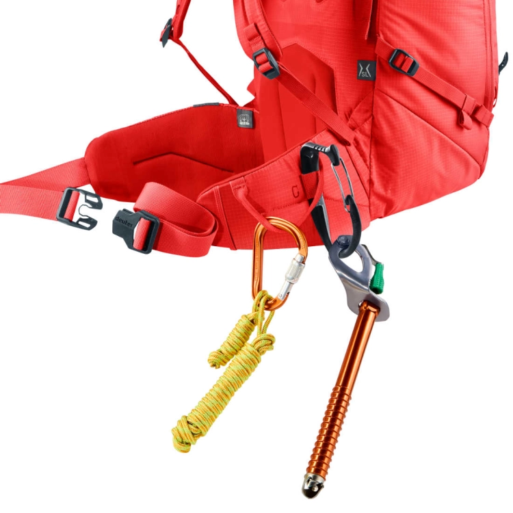 Damski plecak alpinistyczny Deuter Guide 32+6 SL – Poppy-Crimson