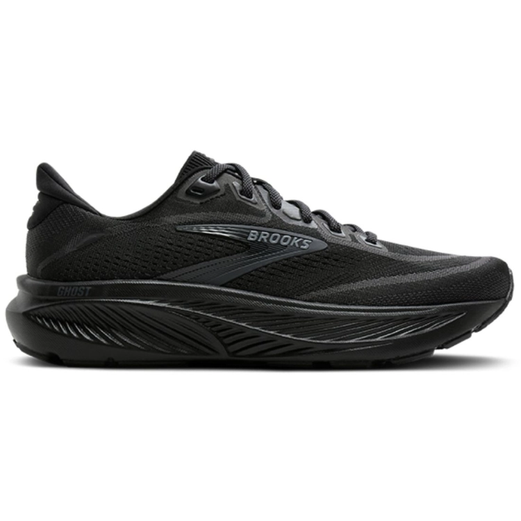 Męskie buty do biegania Brooks Ghost 18 – Black/Black/Ebony