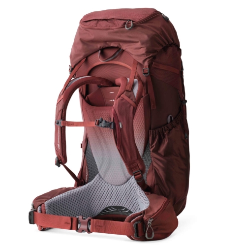 Damski plecak turystyczny Gregory Deva 60 S - Garnet Red