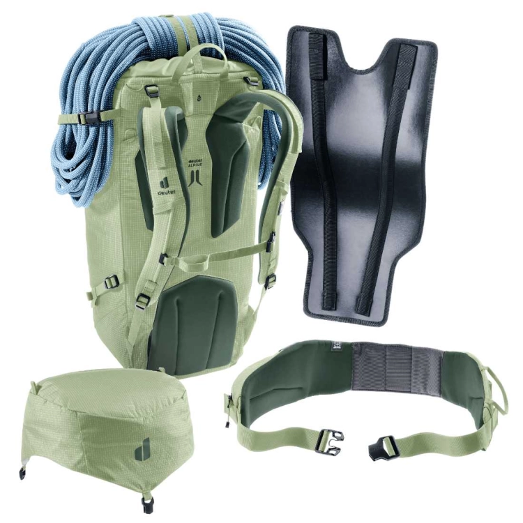 Lekki plecak alpinistyczny Deuter Guide 34+6 – Grove-Ivy