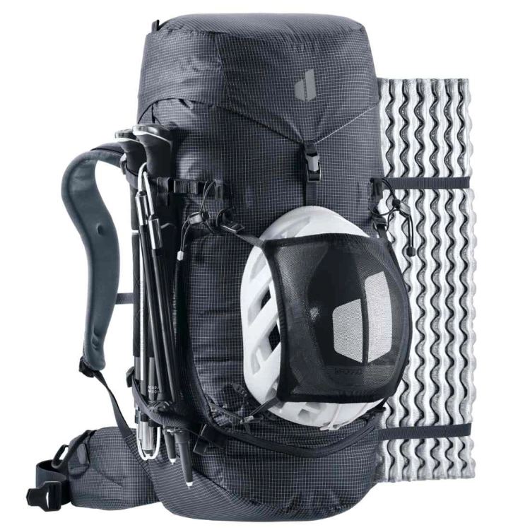 Lekki plecak alpinistyczny Deuter Guide 34+6 – Black