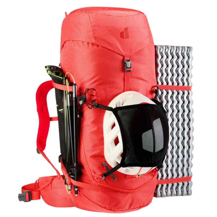 Damski plecak alpinistyczny Deuter Guide 42+6 SL – Poppy-Crimson