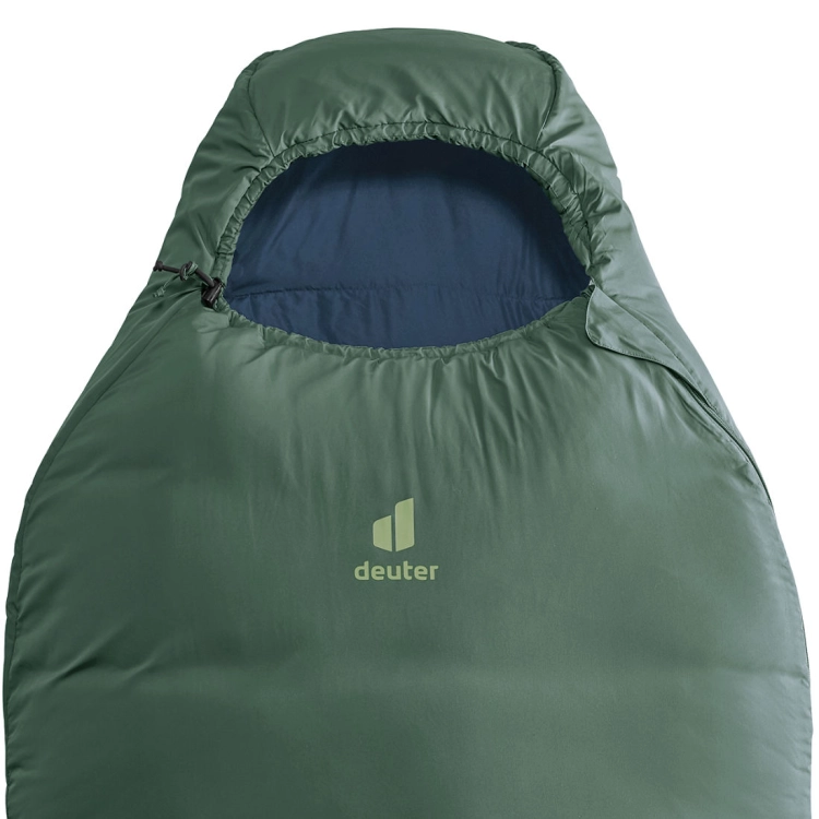 Damski śpiwór letni Deuter Orbit SL +5C/41F – Ivy-Ink