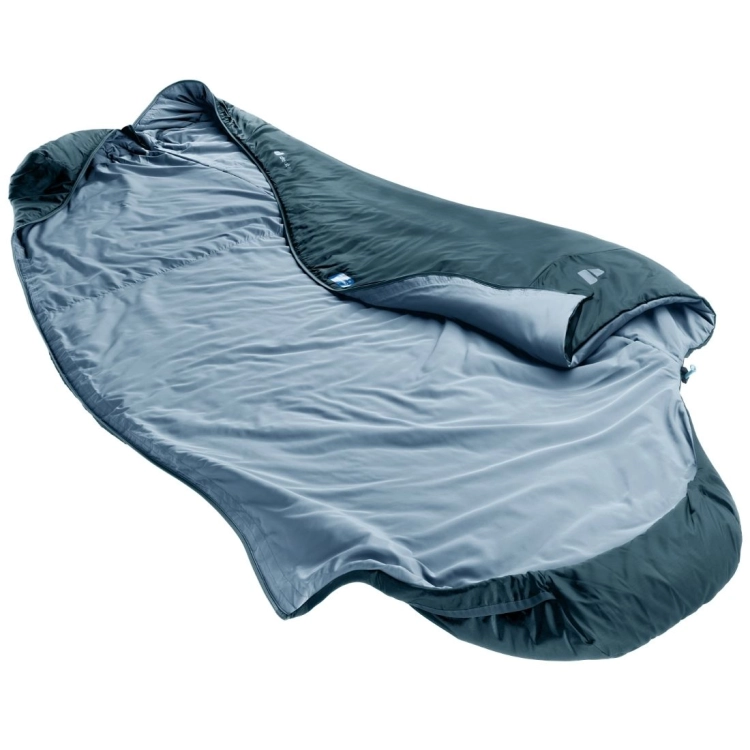 Syntetyczny śpiwór letni dla wysokich Deuter Dreamlite EL +10C/50F – Nautic-Breeze