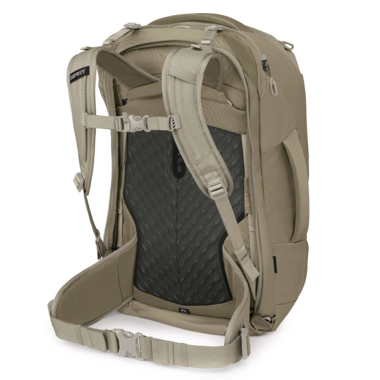 Damski plecak podróżny Osprey Fairview 40 – Sawdust