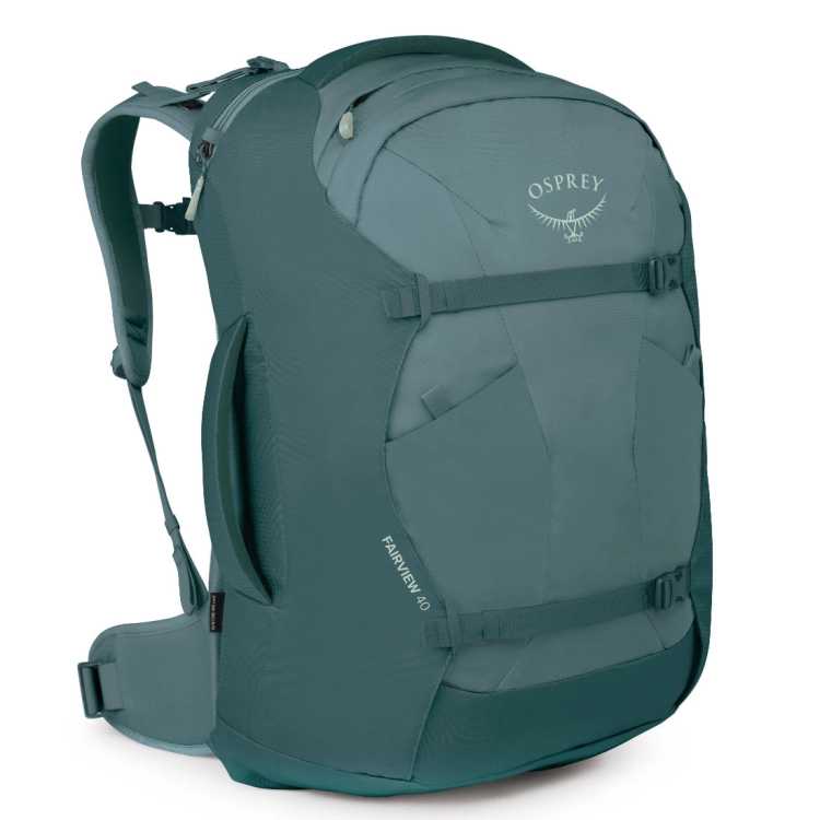 Damski plecak podróżny Osprey Fairview 40 – Cascade Blue
