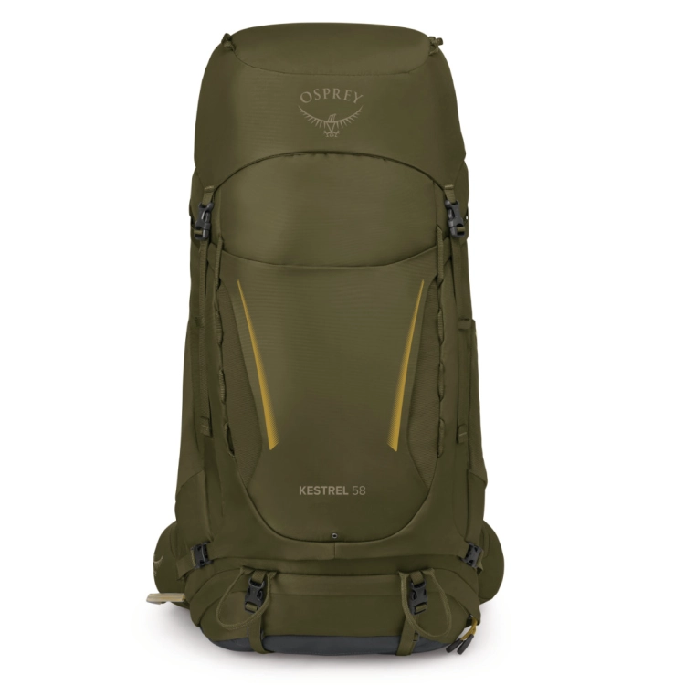 Męski plecak trekkingowy Osprey Kestrel 58 L/XL - Moss Green