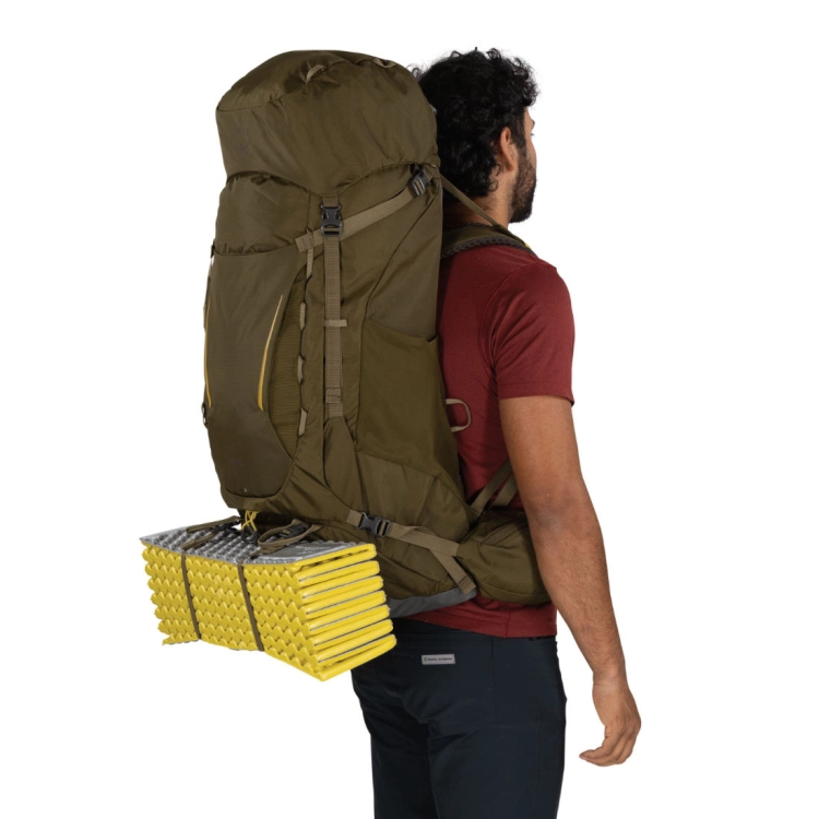 Męski plecak trekkingowy Osprey Kestrel 58 L/XL - Moss Green