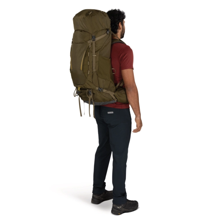 Męski plecak trekkingowy Osprey Kestrel 58 L/XL - Moss Green
