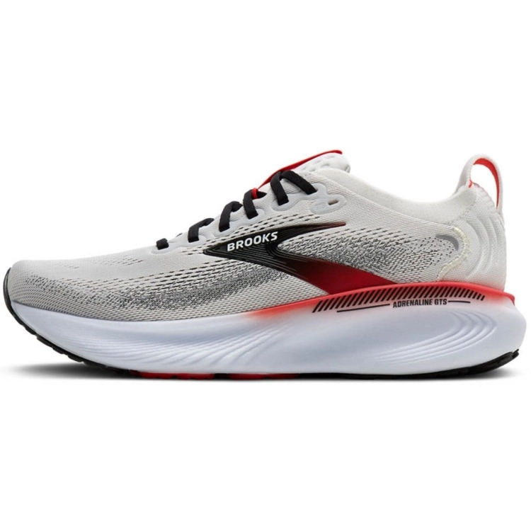 Męskie buty do biegania Brooks Adrenaline GTS 25 – White/Black/Red