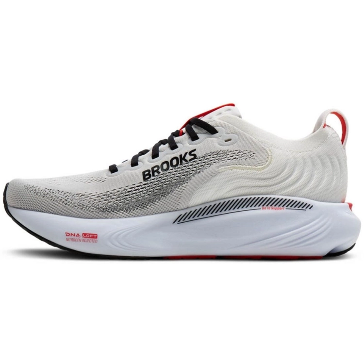 Męskie buty do biegania Brooks Adrenaline GTS 25 – White/Black/Red