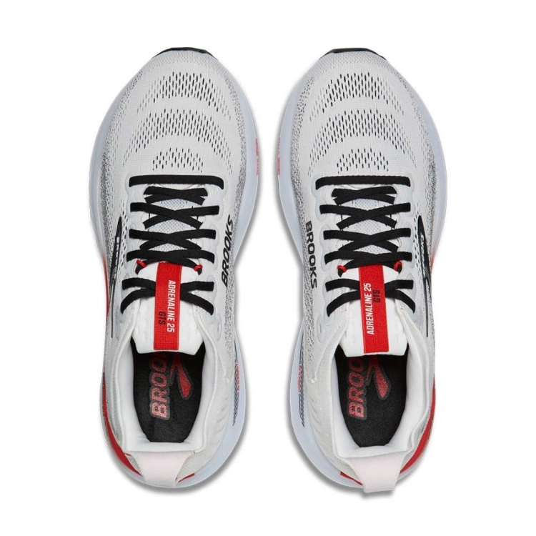 Męskie buty do biegania Brooks Adrenaline GTS 25 – White/Black/Red