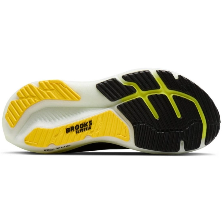 Męskie buty do biegania Brooks Glycerin 23 – Black/Cyber Yellow/Nightlife