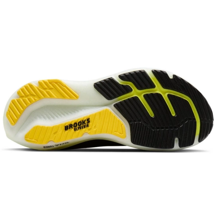 Męskie buty do biegania Brooks Glycerin 23 – Black/Cyber Yellow/Nightlife