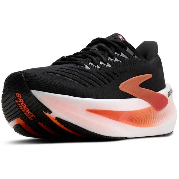 Męskie buty do biegania Brooks Glycerin Max 2 – Black/Tigerlilly/Orange
