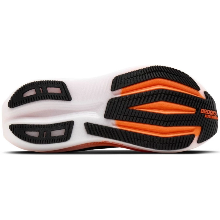 Męskie buty do biegania Brooks Glycerin Max 2 – Black/Tigerlilly/Orange