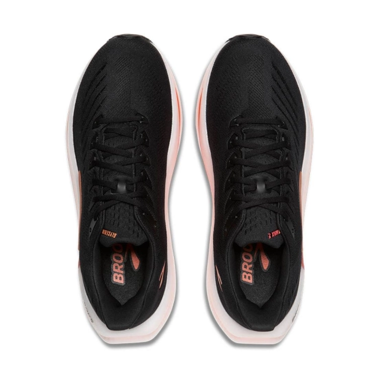 Męskie buty do biegania Brooks Glycerin Max 2 – Black/Tigerlilly/Orange