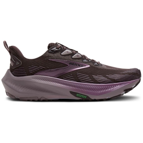 Damskie buty do biegania Brooks Ghost Trail – Raisin/Purple/Metal