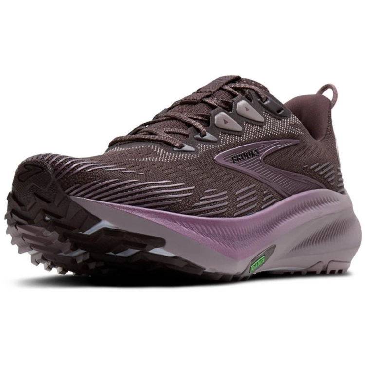 Damskie buty do biegania Brooks Ghost Trail – Raisin/Purple/Metal