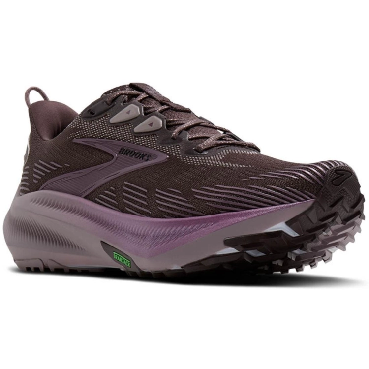 Damskie buty do biegania Brooks Ghost Trail – Raisin/Purple/Metal