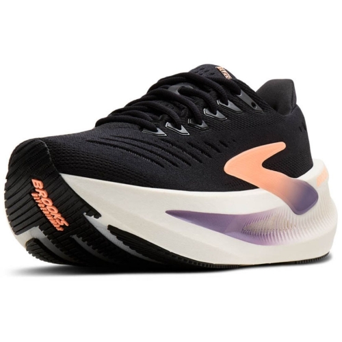 Damskie buty do biegania Brooks Glycerin Max 2 – Black/Peach/Clear