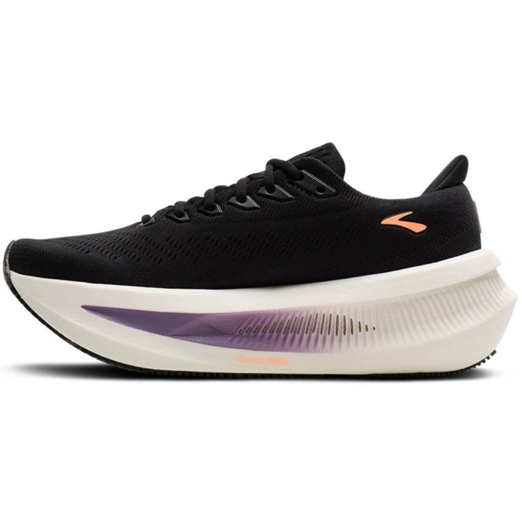 Damskie buty do biegania Brooks Glycerin Max 2 – Black/Peach/Clear